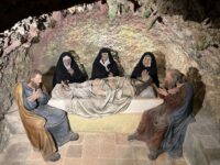 Cristo Yacente en la Cueva de los Judíos de Mondéjar